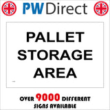 CS448 Pallet Storage Area Warehouse Yard Depot Site Zone