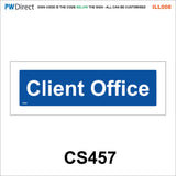 AILL008 Made To Order Door Plaques Surveyor Meter Room Planner