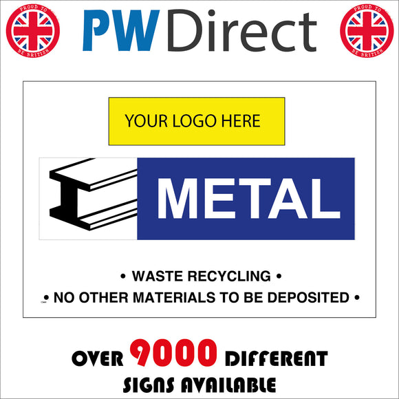 CS460 Metal Recycling Waste Recycle Your Logo Company