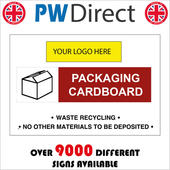 CS462 Packaging Cardboard Recycling Waste Recycle Your Logo