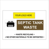 CS469 Septic Tank Recycling Waste Recycle Your Logo