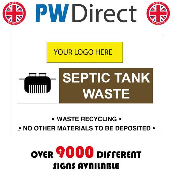 CS469 Septic Tank Recycling Waste Recycle Your Logo