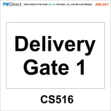 ABL007 Construction Site Safety PPE Keep Out Danger Office