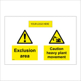 CS532 Exclusion Area Heavy Plant Movement Logo Company Name