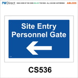 ABL006 Danger Construction Keep Out Site Safety Speed Limit Signs