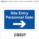 ABL006 Danger Construction Keep Out Site Safety Speed Limit Signs