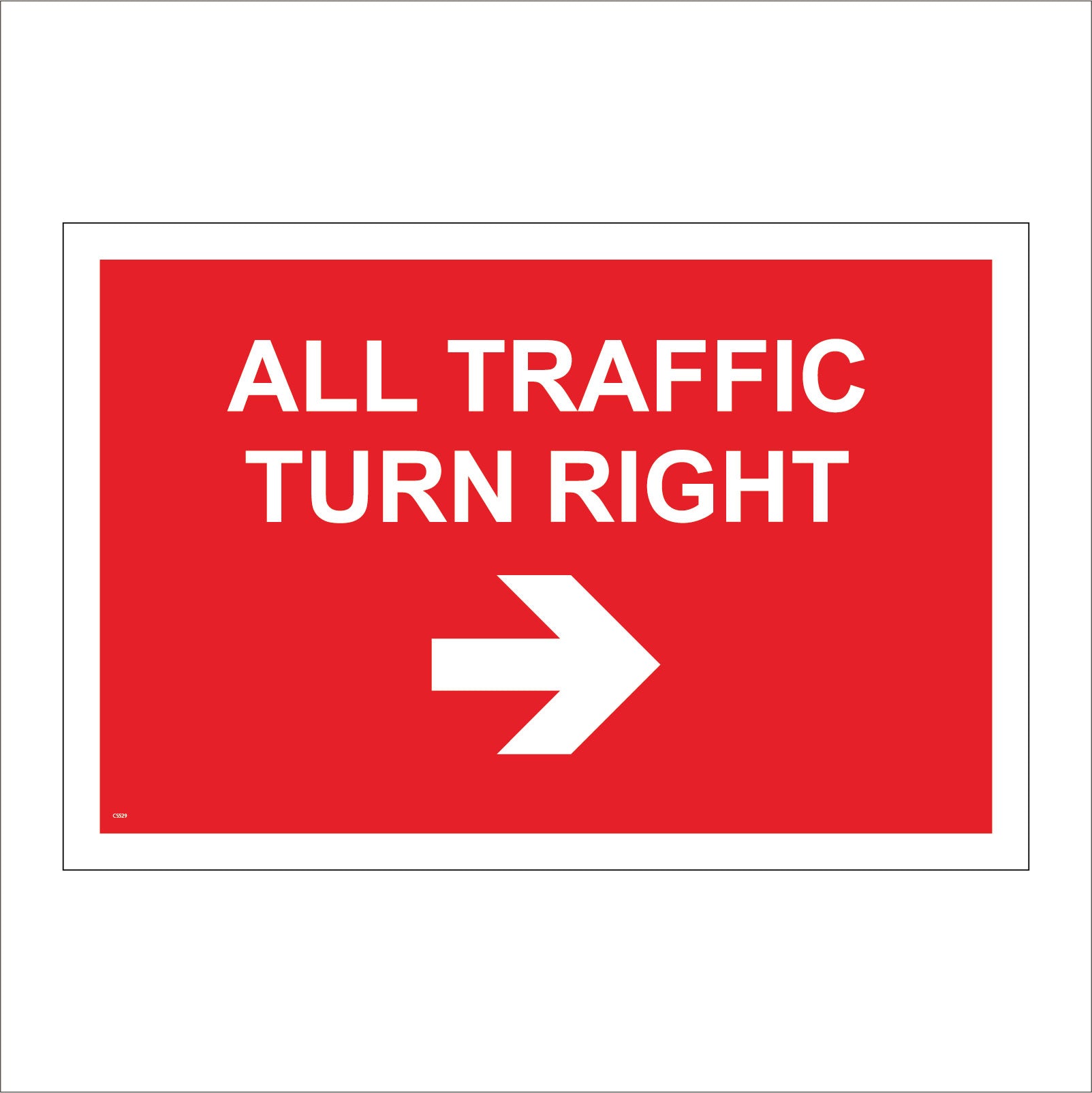 Right Way Sign Way In Arrow Right Signs From Key Signs UK