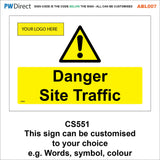 ABL007 Construction Site Safety PPE Keep Out Danger Office