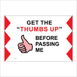 CS553 Get The Thumbs Up Before Passing Me