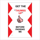 CS554 Get The Thumbs Up Before Passing Me