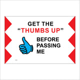 CS555 Get The Thumbs Up Before Passing Me
