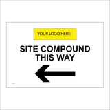 CS576 Site Compound Left Arrow Logo Company Name
