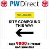 CS576 Site Compound Left Arrow Logo Company Name