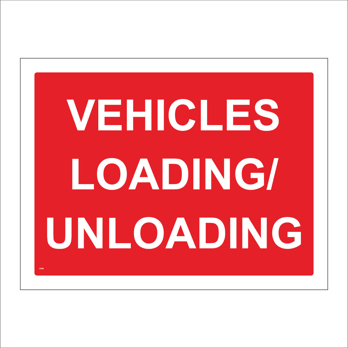 Driver Unloading Sign Vehicles Loading Unloading – PWDirect