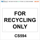 ABL001 Recycling Packaging Cardboard Timber General Waste