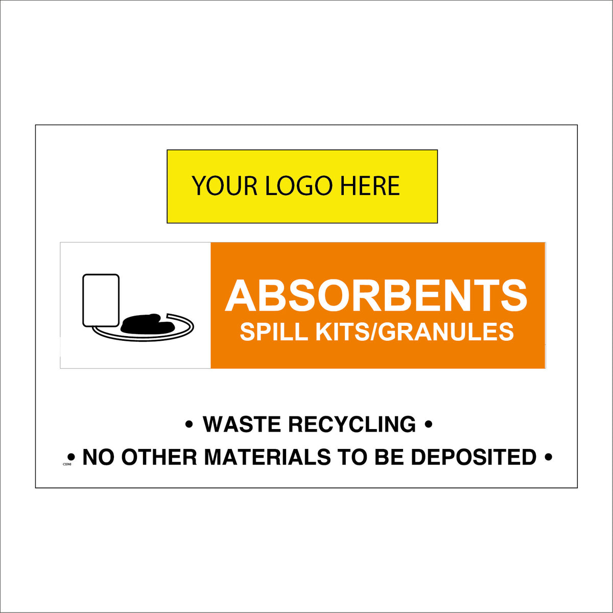 Absorbants Spill Kits Granules Recycling Company Logo – PWDirect