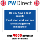 CS600 Do You Have A Roof Permit Stop Working Management