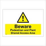 CS607 Pedestrian Plant Shared Access Area