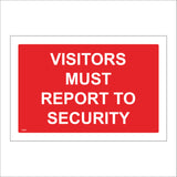 CS620 Visitors Must Report To Security