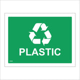 CS626 Plastic Recycling Skip Rubbish Green