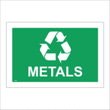 CS627 Metals Recycling Rubbish Skip Bin Green