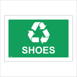 CS630 Shoes Recycling Skip Rubbish Green