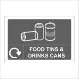 CS651 Food Tins Drink Cans Recycling Recycle Repurpose