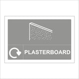 CS657 Plasterboard Drywall Recycling Building Skip Waste Reclaim
