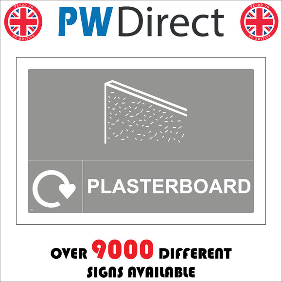 CS657 Plasterboard Drywall Recycling Building Skip Waste Reclaim