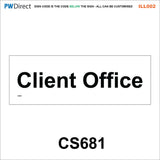 AILL002 Made To Order Door Plaques Security Site Office Staff Signs