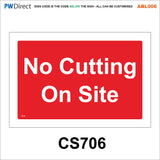 ABL006 Danger Construction Keep Out Site Safety Speed Limit Signs