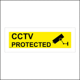 CT022 Cctv Protected Sign with Camera