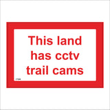 CT086 This Land Has CCTV Trail Cams Property Countryside