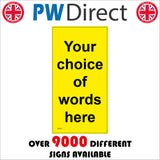 CWS24 Your Choice Of Words Sign Create Design Logo Company