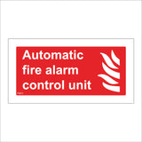 FI011 Automatic Fire Alarm Control Unit Sign with Fire