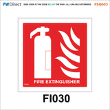 FSQ003 Gas Shut Off Valve Fire Do Not Lift Emergency Break Glass