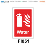 FBP003 Fire Alarm Call Point Extinguisher Action Bucket Hydrant