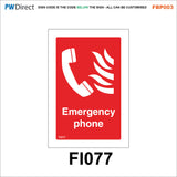 FBP003 Fire Alarm Call Point Extinguisher Action Bucket Hydrant