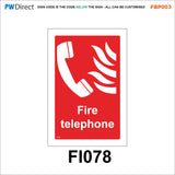 FBP003 Fire Alarm Call Point Extinguisher Action Bucket Hydrant