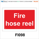 FBL002 Fire Hose Extringuisher In Case of Emergency Gas Shut Off