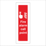 FI154 Fire Alarm Call Point Sign with Fire Switch Hand