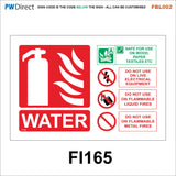 FBL002 Fire Hose Extringuisher In Case of Emergency Gas Shut Off