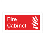 FI175 Fire Cabinet Sign with Fire