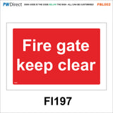 FBL002 Fire Hose Extringuisher In Case of Emergency Gas Shut Off