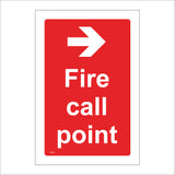 FI226 Fire Call Point Right Arrow Direction