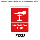 FBP003 Fire Alarm Call Point Extinguisher Action Bucket Hydrant