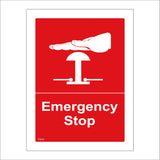 FI233 Emergency Stop Pause Control Red Switch Button