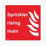 FI236 Sprinkler Rising Main Safety Hose Pump Area