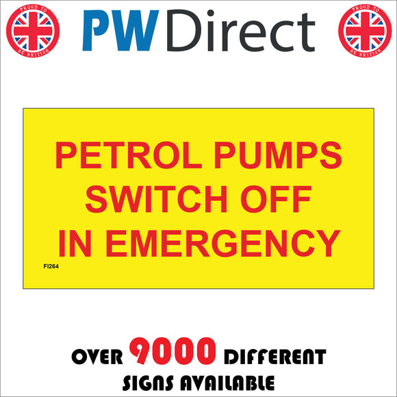 FI264 Petrol Pumps Switch Off In Emergency