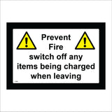 FI266 Prevent Fire Switch Off Items Being Charged When Leaving